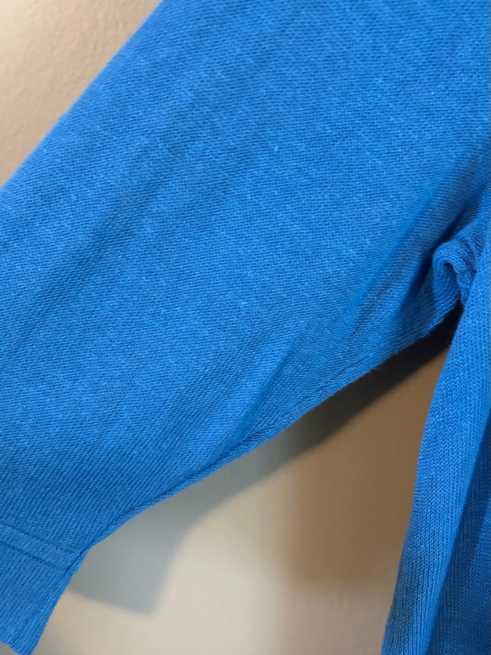 J. Jill Blue Long Sleeve Knit Crewneck Top linen petite XL - Picture 2 of 10